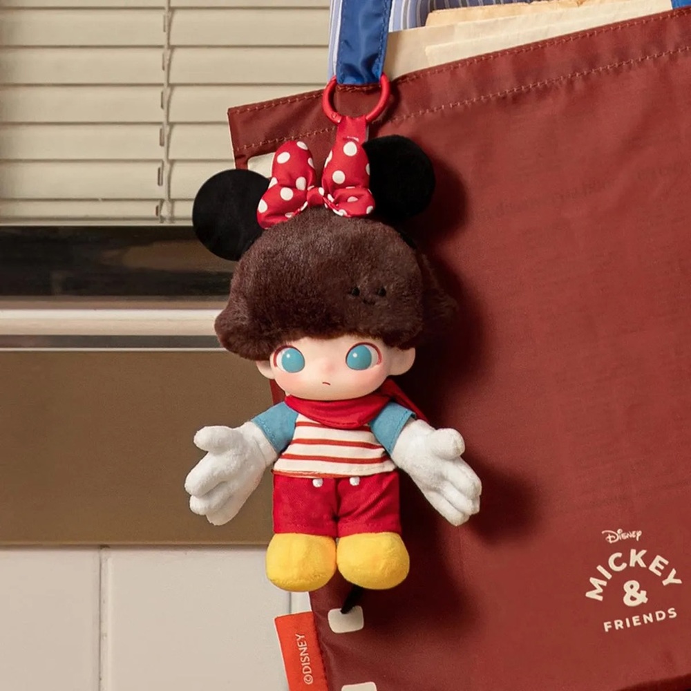 DIMOO WORLD × DISNEY Series-Vinyl Plush Keychain - Minnie’s Balloon